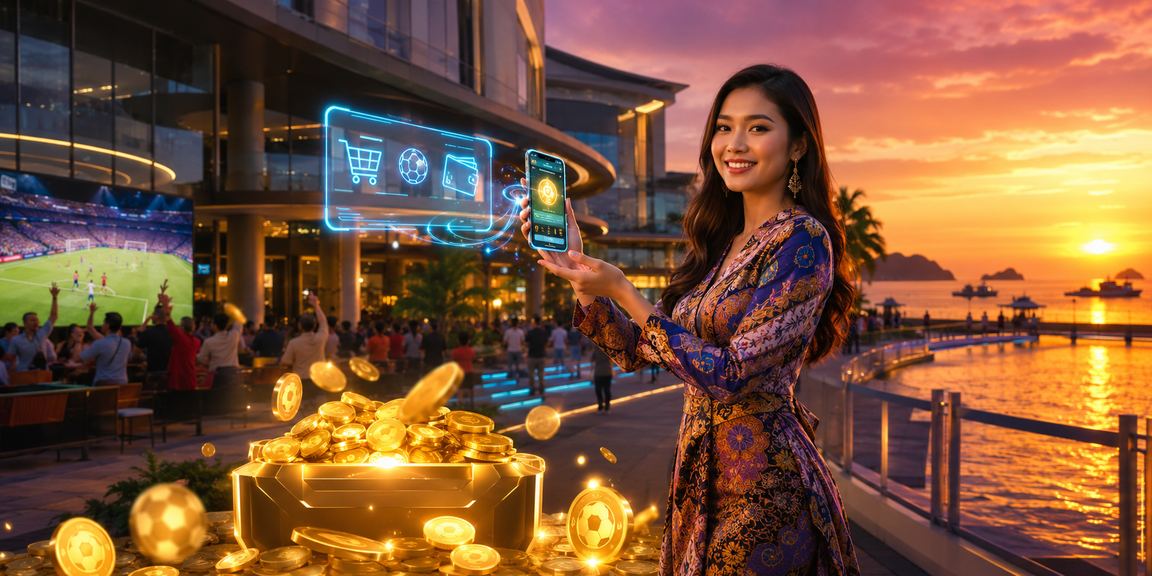 Pengguna di Kota Kinabalu menggunakan aplikasi kasino 4dlive dengan reka bentuk batik tradisional Malaysia