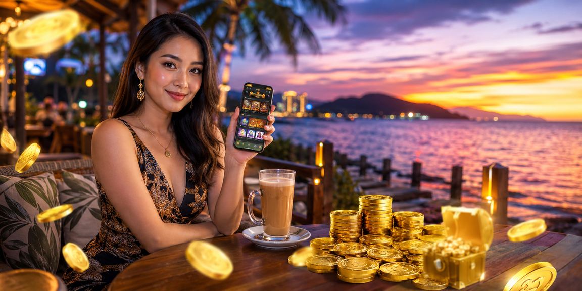 Pemain dari Kota Kinabalu bermain permainan kasino popular di telefon mudah alih 4dlive