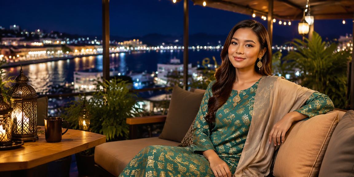 Suasana hiburan kasino Malaysia sempena Hari Raya dengan permainan Poker dan taruhan bersemangat